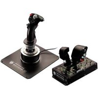 Thrustmaster Hotas Warthog-joystick en Gaspedaal