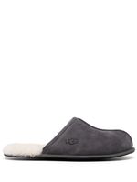 UGG chaussons Scuff en peau lainée - Gris