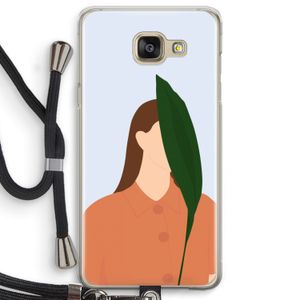 Leaf: Samsung Galaxy A5 (2016) Transparant Hoesje met koord