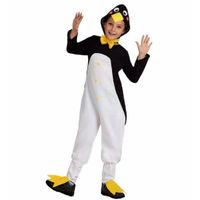 Pinguin Tux verkleedkleding voor kinderen 140 (10-12 jaar)  - - thumbnail