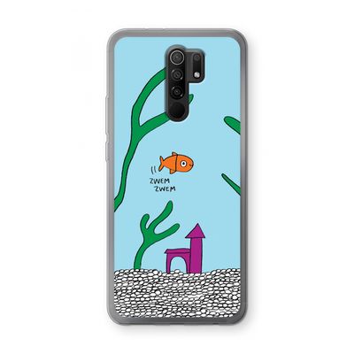 Aquarium: Xiaomi Redmi 9 Transparant Hoesje