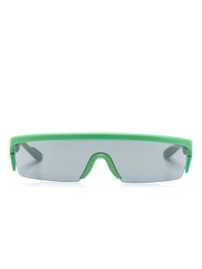 Emporio Armani lunettes de soleil à monture rectangulaire - Vert