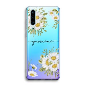 Daisies: Huawei P30 Transparant Hoesje