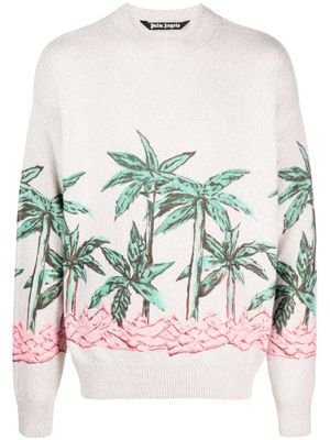Palm Angels sweat Palms Row - Tons neutres