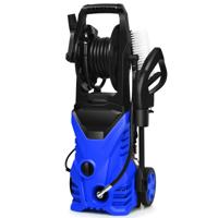 Hogedrukreiniger 1500W Terrasreiniger Blauw/Rood 27 x 27 x 68 cm