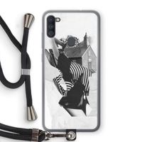 House: Samsung Galaxy A11 Transparant Hoesje met koord