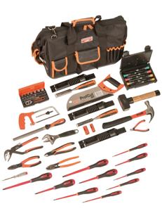 Bahco Gereedschapstas | gesloten | voor MRO - 61-delig - 4750FB2-19TS001