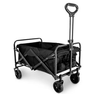 TerraGear Bolderkar opvouwbaar - 76L en 80KG draagvermogen - 65×41×23CM - Draaibare wielen - Perfect voor festivals