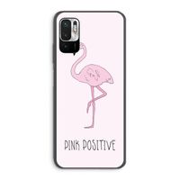 Pink positive: Xiaomi Redmi Note 10 5G Transparant Hoesje Pink positive: Xiaomi Redmi Note 10 5G Transparant Hoesje
