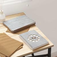 Decorpanelen 50 pcs Betongrijs 21 x 30 x 0.3 cm Bewerkt hout
