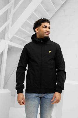 Lyle & Scott Softshell Jas Heren Zwart - Maat L - Kleur: Zwart | Soccerfanshop