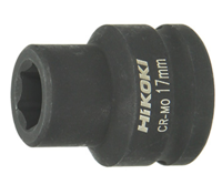 Hikoki Accessoires Krachtdop Voor Bouten Met Buitenzeskant 3/4" Lengte 51 Mm, Afm. 19 mm 751903