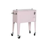 Koelbox Home ESPRIT Roze Staal Polypropyleen 74 x 43 x 80 cm