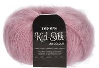 Drops Kid Silk Uni Colour 004 Oudroze