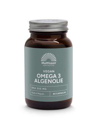 Mattisson Vegan omega-3 algenolie DHA 260mg