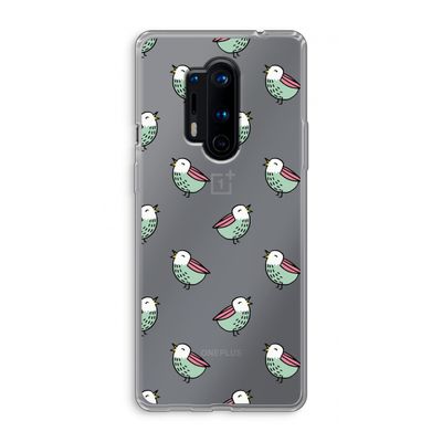 Vogeltjes: OnePlus 8 Pro Transparant Hoesje