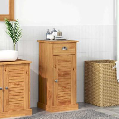 Badkamerkast met lade VIGO Honingbruin 37,5 x 34 x 80 cm