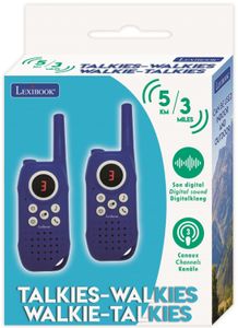 Lexibook TW42-00 twee-weg radio 3 kanalen Blauw