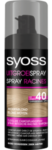 Syoss Middenblond Uitgroeispray