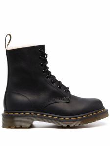 Dr. Martens bottines 1460 Serena à doublure texturée - Noir