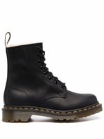 Dr. Martens bottines 1460 Serena à doublure texturée - Noir - thumbnail