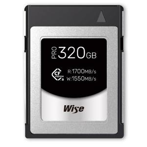 Wise CFexpress Type B PRO 320GB geheugenkaart