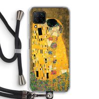 Der Kuss: Huawei P40 Lite Transparant Hoesje met koord