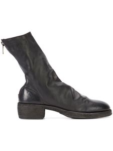 Guidi rear zip boots - Noir