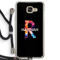 Abstract Spectrum: Samsung Galaxy A5 (2016) Transparant Hoesje met koord