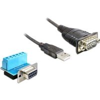 DeLOCK 62406 kabeladapter/verloopstukje USB2.0 > serieel RS-422/485 - thumbnail