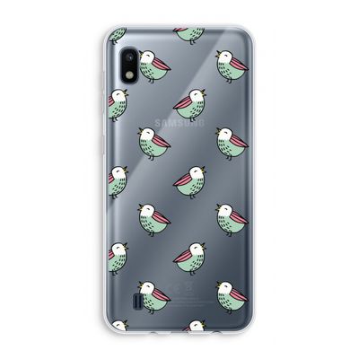 Vogeltjes: Samsung Galaxy A10 Transparant Hoesje