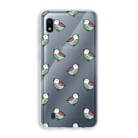 Vogeltjes: Samsung Galaxy A10 Transparant Hoesje