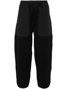 Moncler pantalon de jogging à coupe fuselée - Noir