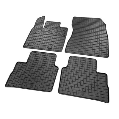 Rubber matten passend voor Nissan Qashqai III (J12) 2021- (4-delig + montagesysteem) CKRNI05