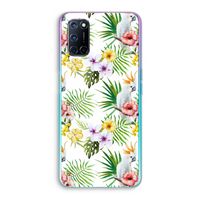 Gele kuif: Oppo A72 Transparant Hoesje