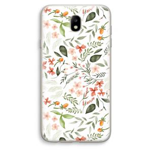 Sweet little flowers: Samsung Galaxy J7 (2017) Transparant Hoesje