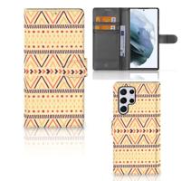 Samsung Galaxy S22 Ultra | Telefoon Hoesje | Aztec Yellow Samsung Galaxy S22 Ultra | Telefoon Hoesje | Aztec Yellow