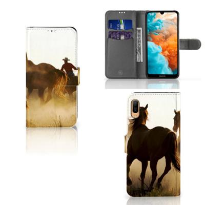 Huawei Y6 (2019) | Telefoonhoesje | Met pasjeshouder | Design Cowboy
