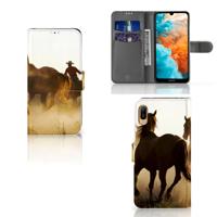 Huawei Y6 (2019) | Telefoonhoesje | Met pasjeshouder | Design Cowboy