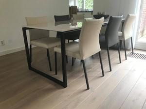 Set van 6 leren eetkamerstoelen - verschillende kleuren leer - Echt leer, Modern, ontdek de vele Leersoorten en Kleuren bij ShopX