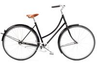 Pelago Brooklyn 7C Classic Damesfiets - Zwart Pelago Brooklyn 7C Classic Damesfiets - Zwart