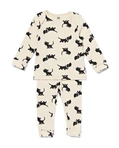 HEMA Takkie En Siepie Baby Meegroeipyjama Gebroken Wit (gebroken wit)