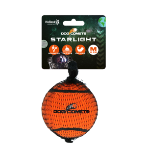 Dog comets Starlight Tennisbal M Oranje 1st