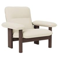 Audo Copenhagen Brasilia fauteuil donker eiken Baru 0200 White