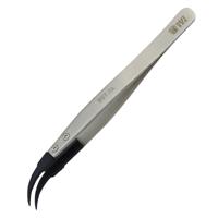 BEST BST-7A gebogen hoofd pincet voor mobiele telefoon / Computer Reparatie