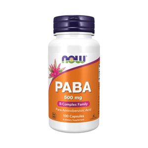 PABA 500mg Now Foods 100caps