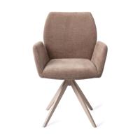 Jesper Home Misaki eetkamerstoel Mocha Mist turn beige