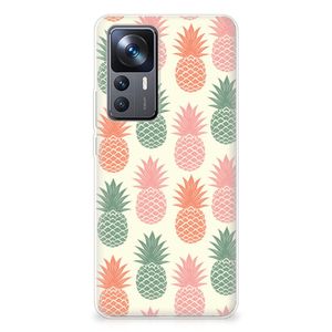 Xiaomi 12T | 12T Pro Siliconen Case Ananas