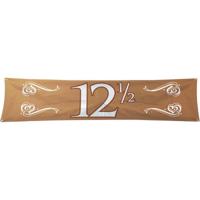 Folat Jubileum banner - 12,5 jaar - goud - feestversiering jubileum