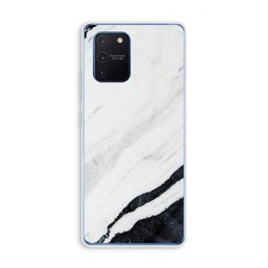 Elegante marmer: Samsung Galaxy Note 10 Lite Transparant Hoesje